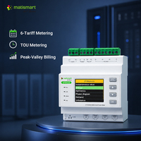 Analyseur de qualité d'énergie triphasé 4 fils Matismart MPM4000, compteur d'énergie intelligent pour la réduction de la consommation d'énergie en usine