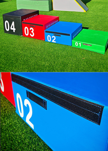 กล่องกระโดดเล่นยิมนาสติกแบบ plyometric ทำจากโฟมฝึกความแข็งแรง4-in-1ส่งตรงจากโรงงาน - Product Image 5