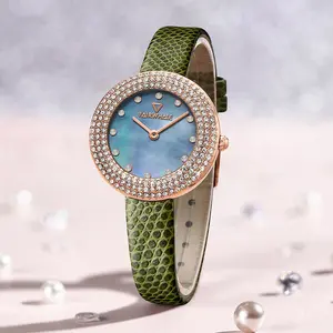 Watches Wholesale Wrist Women Watches Chronograph Girl Quartz Sport Watches Stainless Steel Band Minimum Order