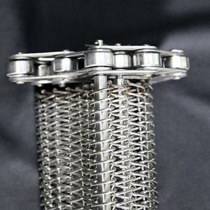 Malla de Alambre de Acero Inoxidable de Grado Alimenticio, Malla Espiral Equilibrada para Panadería, Cadena de Malla Metálica Tejida, Línea de Producción de Bandas Transportadoras - Product Image 3