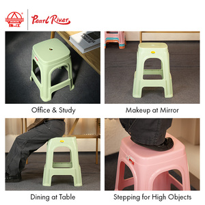 Ergonomic Stackable Plastic <b>Chair</b> with Subtle Grain Pattern Perfect for Meetings - Product Image 3