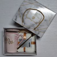 Tasse en céramique pour Noël, Nouvel An, la Saint-Valentin, un mariage, un événement, un cadeau, possibilité d'imprimer un logo