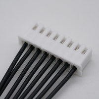 Câble personnalisé SMD Connecteur double tête JST XH 2.54 Mâle Femelle 8 broches Câble de faisceau de câbles