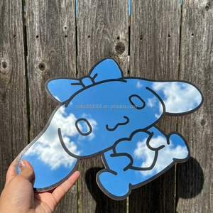 Espejo de Pared con Diseño de <span class=keywords><strong>Anime</strong></span> de Perritos, Moderno y Personalizado, para Regalos de Niñas, Decoración del Hogar, Venta al Por Mayor - Product Image 3