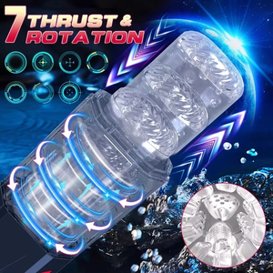 Masturbador Masculino Automático al por Mayor, Equipo de Masturbación Vaginal con Rotación Telescópica, Juguetes Sexuales para Hombres, Masturbador de Pistón - Product Image 3