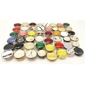 Tùy Chỉnh 11Mm Brass Ngọc Trai <span class=keywords><strong>Prong</strong></span> <span class=keywords><strong>Snap</strong></span> Nút Có Thể Giặt Bead Trang Trí Thép Không Gỉ Mạ Vòng Trẻ Em Bé Quần Áo - Product Image 1