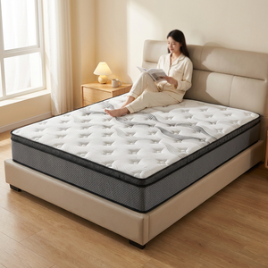 Ailif King Single Size Quiet Pocket Spring Hybrid Mattress for Modern Home Furniture - Product Image 2