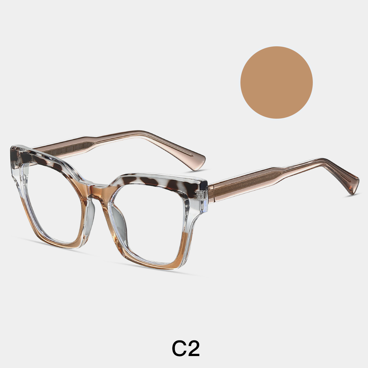 Jade + Transparent Brown