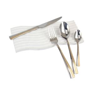 SS18ที่มีคุณภาพสูง/10ชิ้นและเน้นสีทอง24กะรัตชุดเครื่องใช้บนโต๊ะอาหารสุดหรู - Product Image 4