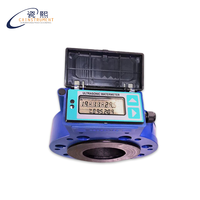 Compteur d'eau ultrasonique à montage wafer sans perte de pression R63, large plage DN50 DN65 DN80, pour eaux usées et eaux de mer