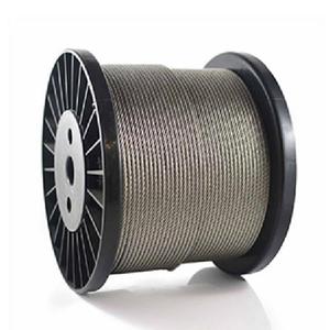 Câble en fil d'acier inoxydable 1/8'' 1x19, qualité 316L, série 300, norme AiSi, 1 mm avec service de découpe - Product Image 4