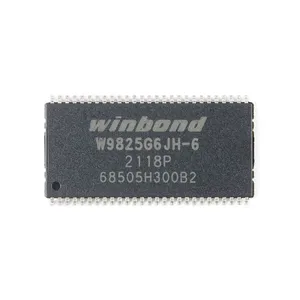 HXC W9825G6JH-6 TR 54-TSOP II IC DRAM 256MBIT PAR 54TSOP II วงจรรวมหน่วยความจำ IC - Product Image 1