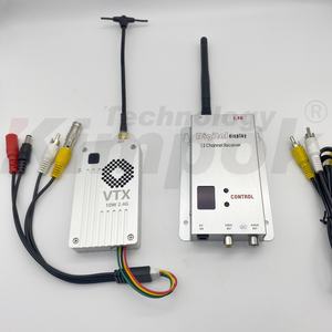 2,4 ГГц 10 Вт Дрон FPV VTX VRX видео передатчик 2,4 г AV 8CH приемник изображения Дрон БПЛА части 30 км Rush FPV DIY аксессуары - Product Image 5