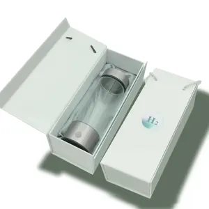 Material Superior portátil H2 ionizador de agua rico en hidrógeno fabricante taza generador de agua de hidrógeno botella ionizador de agua para el hogar