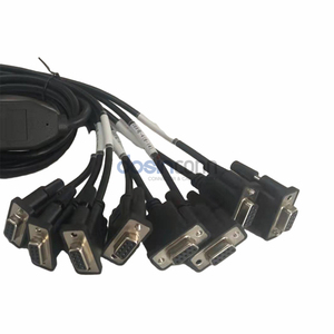 OBD2 nam 16pin đến 8 cổng DB9 nữ giao diện nối tiếp RS232 công cụ chẩn đoán Cáp - Product Image 3