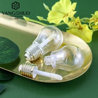 Ampoule transparente de 6ml Mini tube de brillant à lèvres Conteneurs de brillant à lèvres vides uniques Emballage cosmétique Logo personnalisé en gros