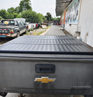 Housse coulissante en aluminium à trois volets pour BYD Shark 6 Anti-Pressure Quad-Fold Topper Anti-Theft Hard Three and Four Fold Bed Cap