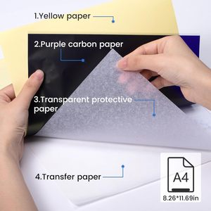 Nueva llegada M08f Inkless Portable Mini Bluetooth Térmica A4 Impresora en viaje de negocios Impresora térmica - Product Image 6