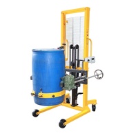 DA450-1 450 kg 1.5 m de Levage de Tambour Hydraulique empileur avec l'échelle de poids de levage de tambour chariot