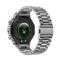 2025 Nuevo Hombre AK82 Smartwatch con pantalla ultra grande, batería de 800mAh, asistente de voz BT Call 100 + Modos deportivos Monitor de salud