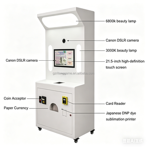 Cabina de Fotos DSLR de Alta Resolución Todo en Uno, Máquina Expendedora de Pie para Área de Autoservicio de Supermercado - Product Image 6