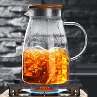 Set de pichet en verre et verre, vaisselle, pour jus faits maison, carafe, vente en gros,