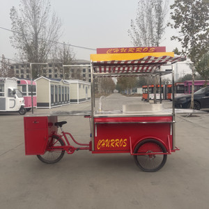 2026 Çok Satan Fabrika Satışlı Çok Amaçlı Mobil Fast Food Atıştırmalık İçecek Pedal Bisikleti - Product Image 1