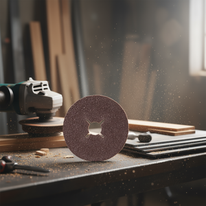 Disque à fibres de corindon TTAKE 180x22 mm, disque abrasif pour le ponçage du métal et du bois - Product Image 3