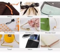 Sacs en Velours 5*7cm 7*9cm 8*10cm avec Logo Personnalisé, Vente en Gros, 11 Couleurs, Pochette Cadeau pour Bijoux, Sac à Cordon