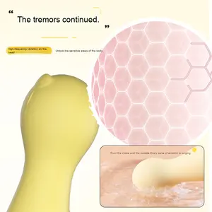 Laile Cute Cat AV <span class=keywords><strong>Vibrator</strong></span> USB Wiederauf lad bares Mini-Sexspielzeug 10-Gang <span class=keywords><strong>Dual</strong></span>-Head Interner externer <span class=keywords><strong>Dual</strong></span> <span class=keywords><strong>Shock</strong></span> Geräuscharm Leicht gewicht - Product Image 1