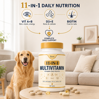 Complément multivitaminé 11 en 1 pour chiens, formule nutritionnelle complète et équilibrée, comprimés, 100 unités, soins quotidiens, OEM