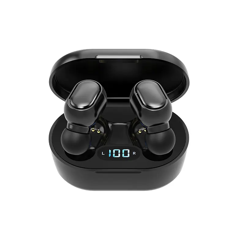 2021 Amazon Top Seller Drahtloser Kopfhörer OEM/ODM Neues Produkt Wireless 5.0 TWS Ohrhörer LED-Anzeige Power Bank Headset Mikrofon