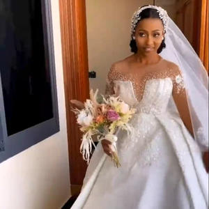 Vestido de Gala Personalizado, Nuevo, de Alta Calidad, Lujoso y Elegante para Mujer, Hecho a Medida para Bodas y Fiestas - Product Image 2