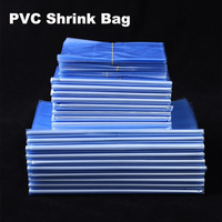 Sac thermorétractable en PVC, film rétractable brillant hautement transparent, pochette en plastique anti-poussière et anti-humidité