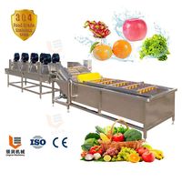 Ligne de production commerciale de nettoyage et de séchage des fruits et légumes, unité de nettoyage et de séchage des carottes, des dattes, des oranges, des pommes de terre, des poireaux