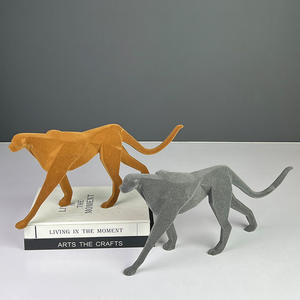 Figura Decorativa <span class=keywords><strong>de</strong></span> Gorila <span class=keywords><strong>de</strong></span> Terciopelo con Bloques <span class=keywords><strong>de</strong></span> Color <span class=keywords><strong>de</strong></span> Estilo Nórdico, Mono <span class=keywords><strong>de</strong></span> Brazos Largos para Habitaciones Infantiles - Product Image 1