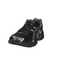 Chaussures de course respirantes à lacets pour hommes, noires et argentées, en maille 45, avec semelle intermédiaire en EVA de 4 cm et semelle extérieure en caoutchouc, toutes saisons