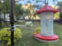 Willfine - Observación Inteligente de Aves con Cámara 4K, Reconocimiento de Especies de Aves por IA, Sensor de Alta Calidad, WiFi de Doble Banda de 2.4/5GHz