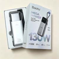 Caja de Cartón Gris Biodegradable Personalizada para Banco de Energía de 20000 mAh, Embalaje Resistente para Dispositivos Electrónicos, Caja de Fábrica OEM con Inserto