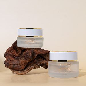 30g 50g 40ml 100ml 120ml Botol Krim Kaca dan Set Perawatan Kulit Semprot Pompa Botol Kosong untuk Kemasan Krim Wajah dan Losion - Product Image 5