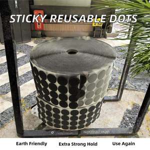 Puntos Adhesivos de Gancho y Bucle Ecológicos Premium, Resistentes al Agua, Fuertes y de Doble Cara - Product Image 3