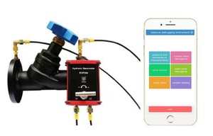 جهاز اختبار صمامات التوازن عالي الدقة بتقنية CD طراز BVF200 لقياس تدفق ودرجة حرارة التباين مع نطاق ضغط 16 بار وتقنية BT 4.0 - Product Image 6