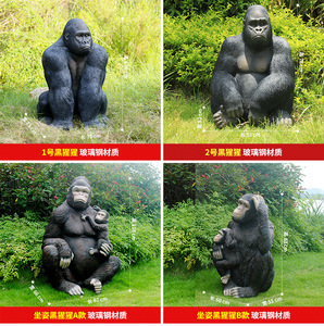 Artesanías comerciales de resina, fibra de vidrio, jungla artificial, Safari, accesorios de animales, decoración de eventos, decoraciones navideñas para fiestas de bodas - Product Image 6