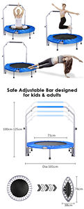 Trampoline 실내 작은 바운스 침대 trampoline 접이식 어린이 trampoline - Product Image 4
