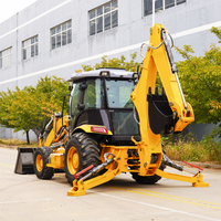 Heißer Verkauf: Hyundai Baggerlader 4x4 mit mechanischem Shuttle – Mini-Traktor-Baggerlader für Logistik und Lagerhaltung