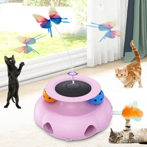 2-en-1 automatique papillon chat jouet cataire balle piste laser interactif jouets pour jouer friandises recommandé pour l'enrichissement du chat - Product Image 5
