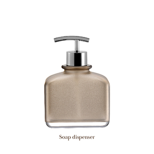 Brun tous les jours salle de bain accessoire porte-savon porte-brosse à dents gobelet distributeur de savon toilette coton pot distributeur de lotion - Product Image 2