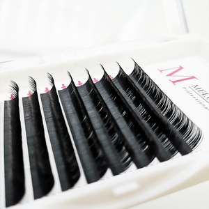 Plateau d'extensions de cils classiques en <span class=keywords><strong>soie</strong></span> de cachemire, fait main, facile à poser, pour volume mixte, sous marque privée, fournitures pour extensions de cils - Product Image 4