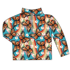 Giacca Invernale 2023 in Tessuto Sherpa Occidentale per Bambini, Calda con Zip, Manica Lunga, Pullover in Pile Polare - Product Image 4