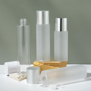 Luxury 100ml 120ml 150ml <strong>200ml</strong> PET Matte Lotion <strong>Bottle</strong> Refillable Skin Care Toner Cosmetic Essence Lotion Plastic Empty <strong>Bottle</strong> - Product Image 5